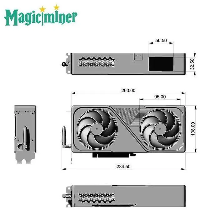 Alt view image 3 of 7 - Magicminer BG01 SHA-256 Solo Miner4.5TH/s 120W Low Noise Desktop Mining NodeSupports BTC/BCH etc.WiFi & RJ45Web Control