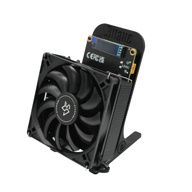 Alt view image 3 of 5 - Punkhash: Bitaxe 801 Max 3.6Th/S Bitcoin Miner Single Bm1370 Dual Open Source Asic Miner with Upgraded Heatsink for DIY Home Mining.
