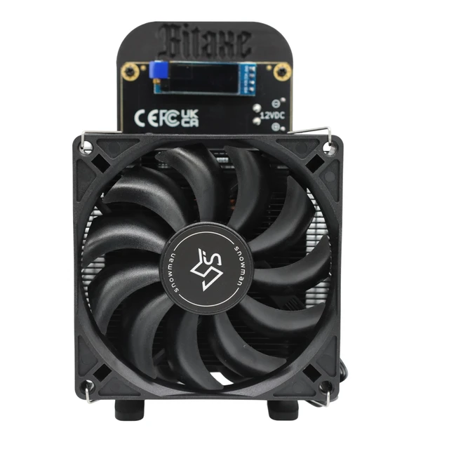 Alt view image 2 of 5 - Punkhash: Bitaxe 801 Max 3.6Th/S Bitcoin Miner Single Bm1370 Dual Open Source Asic Miner with Upgraded Heatsink for DIY Home Mining.