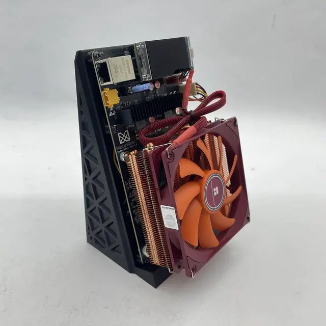 Alt view image 4 of 5 - Nexus S1-BTC 10TH/s Solo Bitcoin Miner, 100W Low Power BM1373 Chip 2 chips ASIC Crypto Mining Machine, 40dB Quiet Home BTC