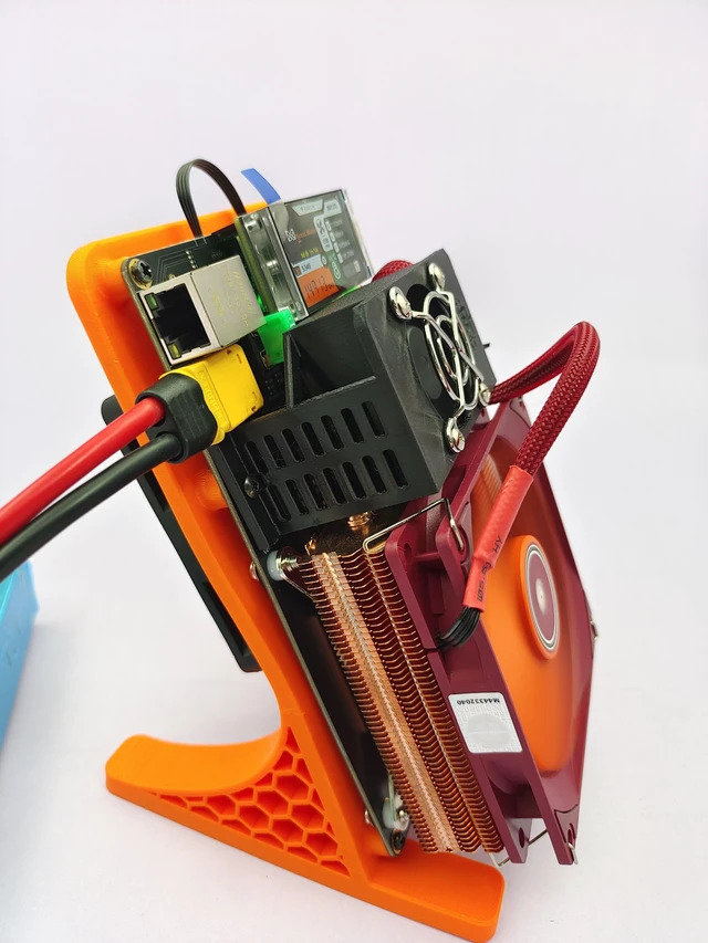 Alt view image 4 of 5 - Punkhash 2026 Latest Nexus BM1373 S1 Crypto Mining Machine 4 chips 15th/s 230W Bitcoin Miner With Power Supply Bitaxe Solo Miners