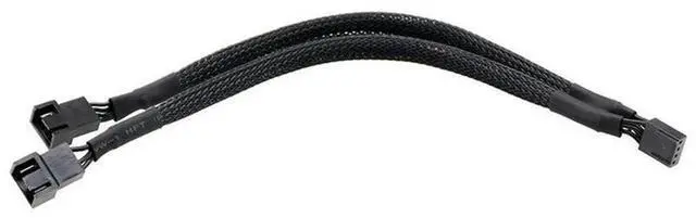 Alt view image 2 of 3 - 30cm 4 Pin Computer Cooling System Motherboard PC Case CPU Fan Extension Cable