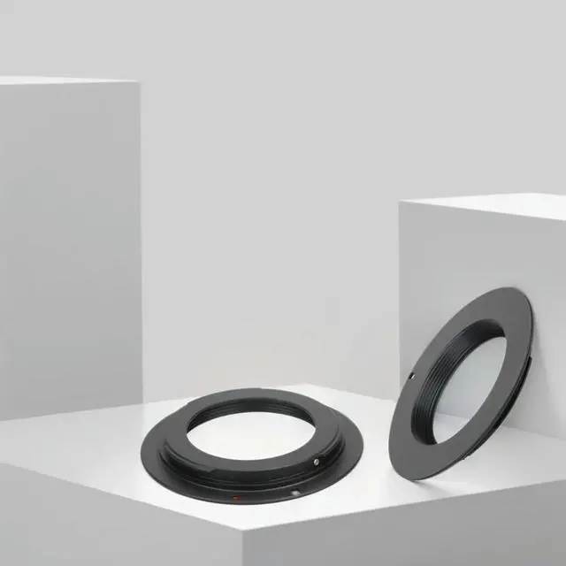 Alt view image 2 of 3 - M42 Screw Lens Adapter Universal Lens Mount Adapter Camera Mount Adapter Rings for EOS Body Bayonet Adapter