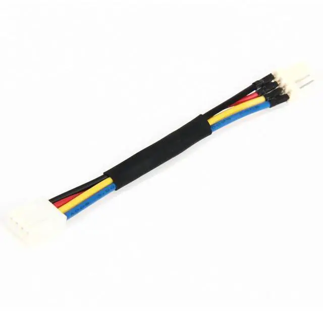 Alt view image 2 of 3 - 8pcs/lot Temperature Control Descending Speed Line PC Cooling Fan Speed Reduce 4 Pin Male To Female Connector Deceleration Line