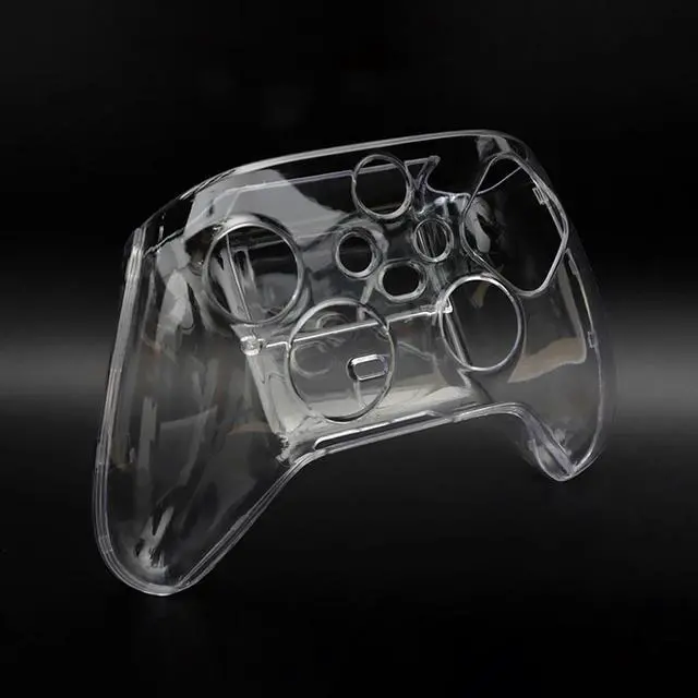 Alt view image 2 of 3 - Hard Protective Case Anti-Slip Transparent Skin Housing Case Travel Protective Case for Xbox Series X/S Controller