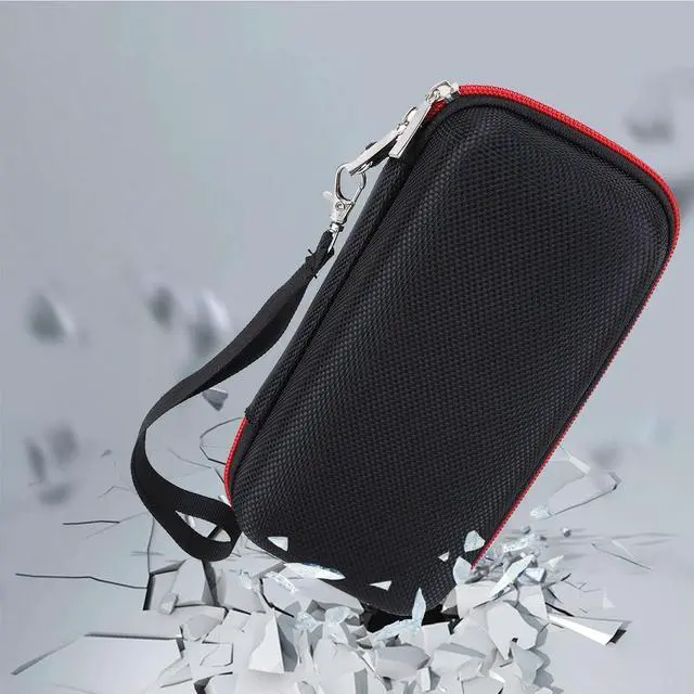 Alt view image 2 of 3 - Hard Carrying Case Shockproof Retro Game Travel Storage Bag Anti-Scratch Carrying Bag with Mesh Bag for Anbernic RG35XX H/RG353M