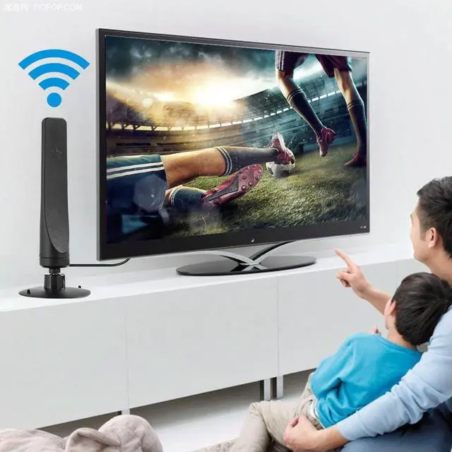 Main image of 12dBi 1080P TV Antenna HD Receiver 50 Miles Digital HDTV Booster Indoor Aerial