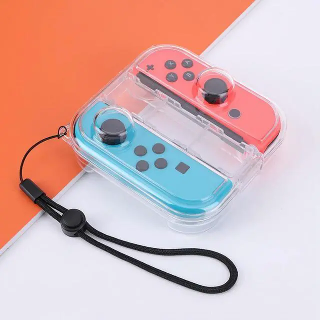 Alt view image 2 of 3 - Waterproof Transparent Protection Case Dustproof Gamepad Controller Transparent Box for Nintendo Switch Joy-Con