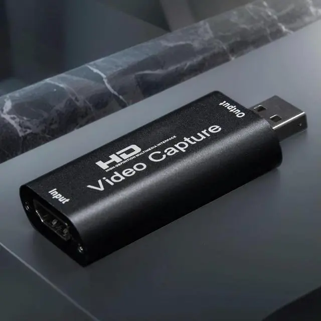 Alt view image 2 of 3 - 4K HDMI-compatible To USB 2.0 Video Capture Card HDMI-compatible To USB 2.0 Record Capture Device for PS4 Game DVD HD Camera