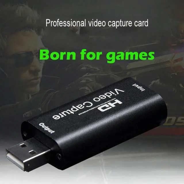 Alt view image 3 of 3 - 4K HDMI-compatible To USB 2.0 Video Capture Card HDMI-compatible To USB 2.0 Record Capture Device for PS4 Game DVD HD Camera