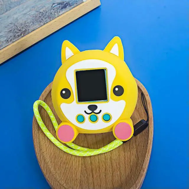 Alt view image 2 of 3 - Silicone Case with Lanyard Protective Skin Sleeve Soft Protective Case Silicone Cover Case for Punirunes Interactive Digital