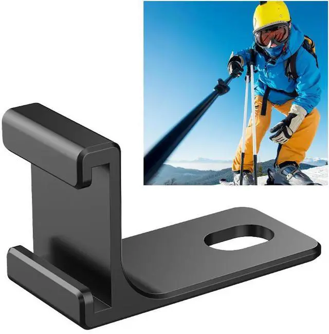 Alt view image 2 of 3 - Cold Shoe Extension Bracket Connectable Fill Light/Microphone Action Camera Base Tripod Adapter Mount for X4 Camera