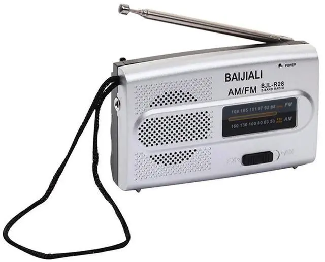 Main image of Digital Retro Radios Memory Function Handheld AM/FM Radios Manual Channel Search Powered Built-In Speaker for Old People