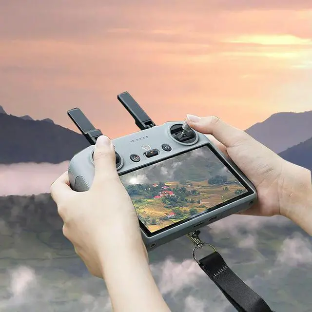 Alt view image 2 of 3 - For Mini 3/4 Pro AIR 3 Neck Strap Lanyard Adjustable Strap Remote Strap Drone Accessories for RC/RC 2 Remote Controller