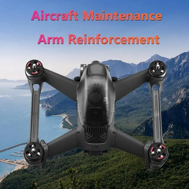 Alt view image 2 of 3 - Pro Drone Maintenance Arm Reinforcement for FPV Combo Drone Arm Brs Replacement Parts Fittings