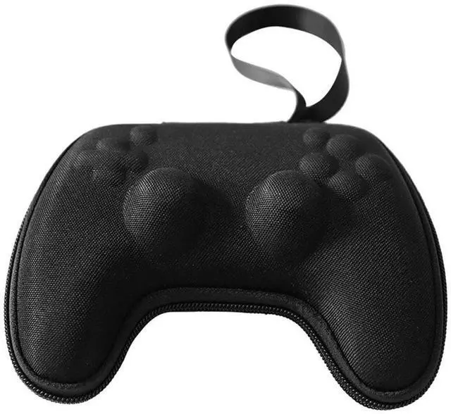 Alt view image 3 of 3 - Shockproof EVA Controller Bag Lightweight Game Playing Element for Play Station 5 PS5 Gamepad Protective Case