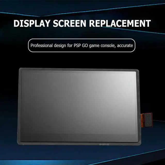 Alt view image 2 of 3 - Gaming Screen Replacement Parts Game Console LCD Screen Game Accessories LCD Display Screen Replace for PSP GO Host
