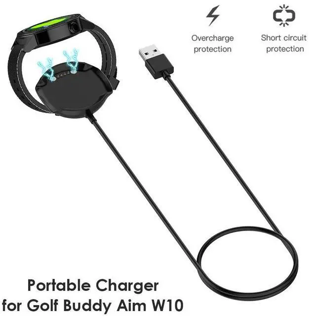 Alt view image 3 of 3 - 1M USB Charging Cable Replacement Power Charge Cable Support Data Transfer Charging Cable Dock Station for Golf Buddy Aim W10