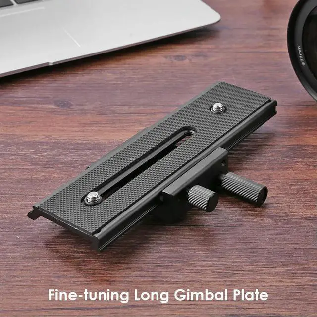 Alt view image 2 of 3 - 2 Ways Macro Focusing Rail Sliders Professional Photography LP-01 Aluminum Supplies for DSLR Close-up Photography