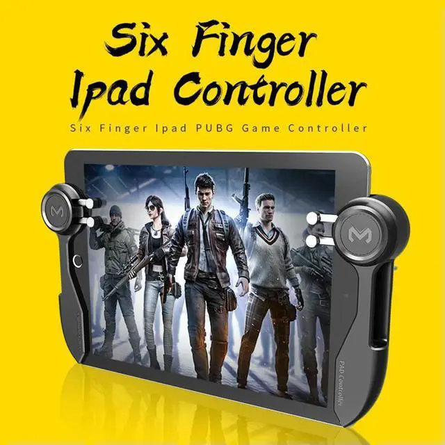 Alt view image 3 of 3 - AKpad6K 2pcs 6 Fingers Tablet Gaming Button Triggers Gamepad for PUBG Joystick