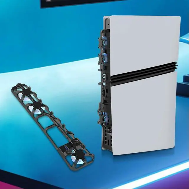 Alt view image 2 of 3 - Cooling Fan for PS 5 Pro Quiet Cooler Fan Vertical Radiator Efficient Cooling System for 5 Pro Console Accessories