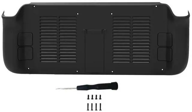 Main image of Plastic Console Housing Cover with Screwdriver Screws Portable Cooling Protective Cover with Support Accessories for Steam Deck