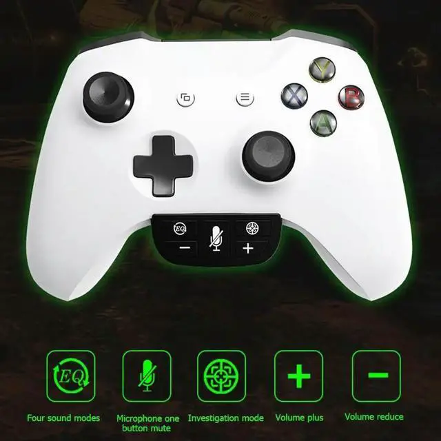 Alt view image 2 of 3 - Game Controller Sound Enhancer Wireless Controller Stereo Headphone Converter for Xbox One S/X/XSX/XSS/ELITE/ELITE2