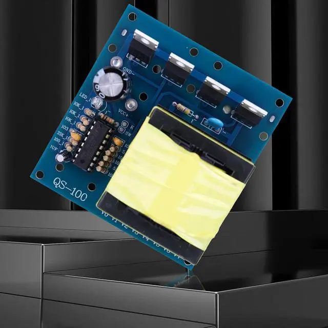 Alt view image 3 of 3 - 500W Step Up PCB Board 20KHZ DC 12V To AC 220V Mini Boost Converter Board Square Wave Inverter Step Up Module 0.35A