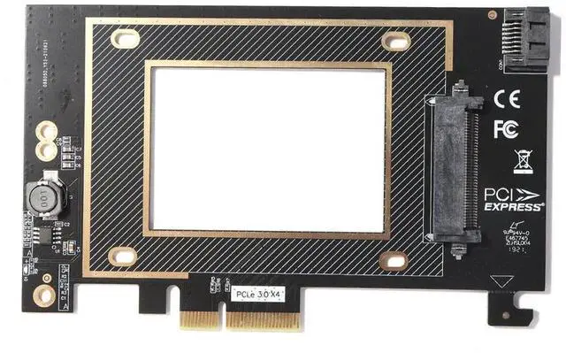Main image of U.2 SFF-8639 To PCI-E X4 Expansion Card Adapter Gen3x4 for 2.5inch U.2 NVME SSD