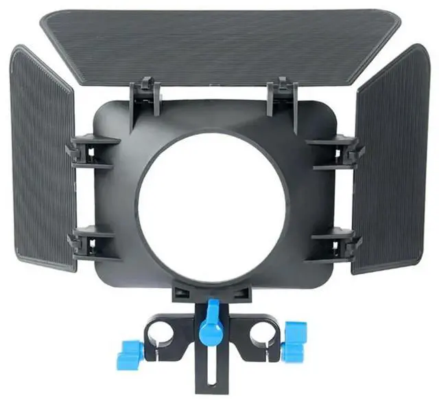 Main image of M1 Matte Box Camera Shade for 15mm Rail Rod Follow Focus Rig Cage Camera