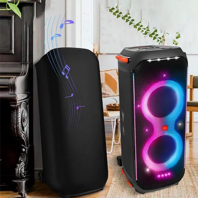 Alt view image 3 of 3 - Dust Cover Outdoor Speaker Protective Cover Stretch Speaker Cover for JBL Partybox 710 Speaker Case Sleeve