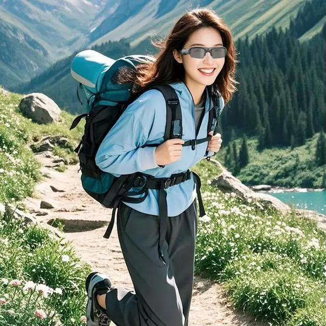 Alt view image 3 of 3 - Camera Smart HD 1080P WIFI Sports Glasses With Camera and Audio Recording Glasse