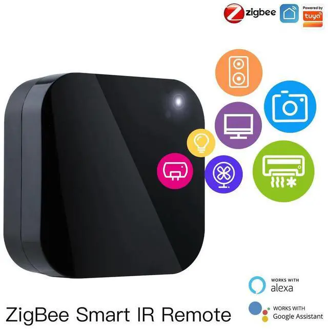 Alt view image 2 of 3 - ZigBee Smart IR Remote Control Works with Alexa Google Home Universal Infrared Remote Controller Powered by Tuya