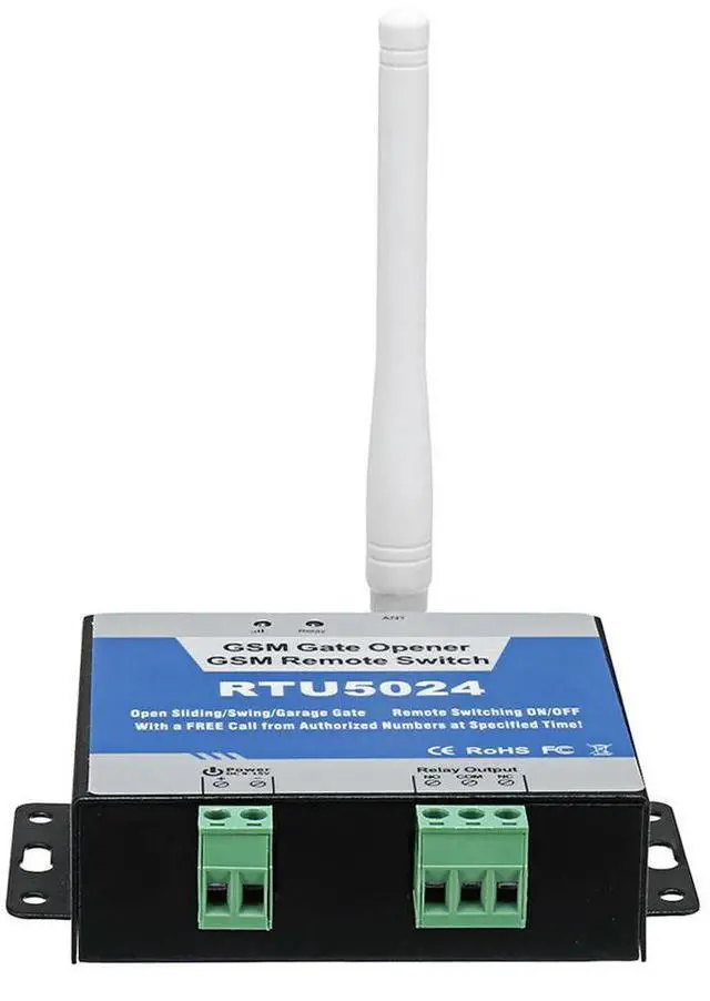 Alt view image 2 of 3 - RTU5024 GSM Gate Opener Relay Remote Door Access Switch 850/900/1800/1900MHz