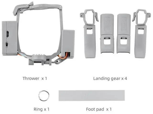 Main image of For AIR 2S/AIR 2 Drone Airdrop Thrower System with Landing Gear Payload Delivery Thrower for Fishing and Casting Farther