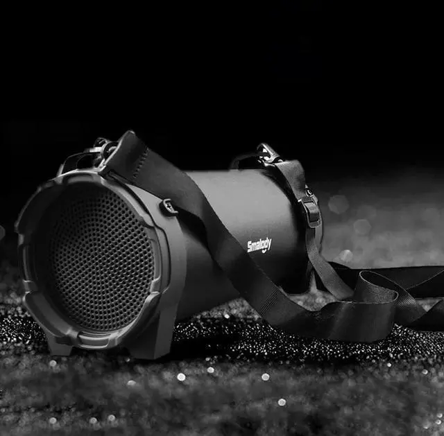 Alt view image 2 of 3 - USB Rechargeable Portable Wireless Boombox 5H Playtime BT Boombox Speaker Loud BT Speaker with 3.5mm AUX Input Jack MP3/USB Port