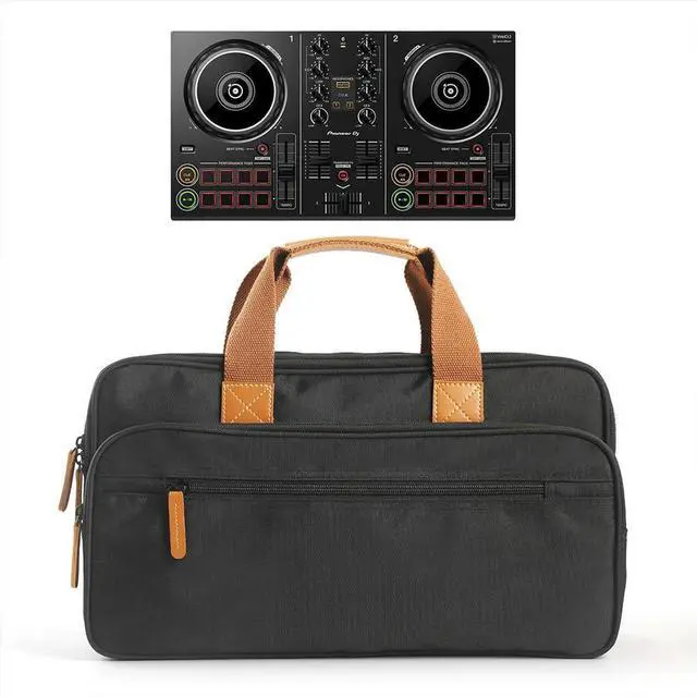 Main image of EVA Turntables Protective Case Scratch-resistant Carrying Storage Bags Large Capacity for Numark Party Mix II/Pioneer DJ DDJ-200
