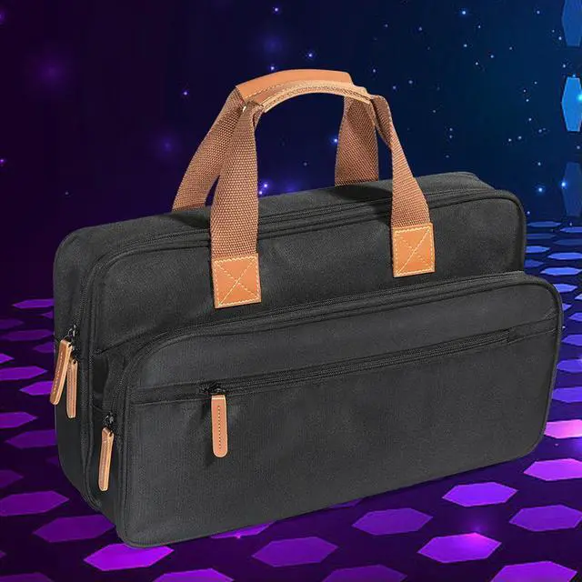 Alt view image 2 of 3 - EVA Turntables Protective Case Scratch-resistant Carrying Storage Bags Large Capacity for Numark Party Mix II/Pioneer DJ DDJ-200