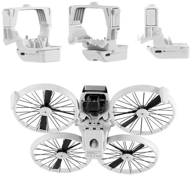 Alt view image 2 of 3 - For Flip Drone Airdrop Thrower System Payload Delivery Thrower Air Dropper Device UAV Airdropper for Fishing/Casting Farther