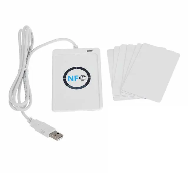 Main image of ACR122U RFID Smart Card Writer Copier Duplicator 13.56Mhz Non-contact Smart Card Reader Plug and Play USB Device