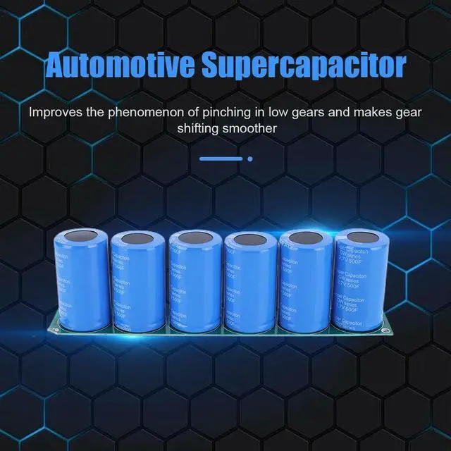 Alt view image 3 of 3 - Automotive Capacitor 16V 83F Ultracapacitor with Protection Board Voltage Regulator Rectifier Accessories