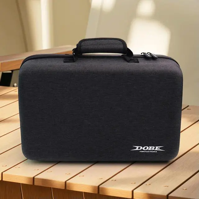 Alt view image 2 of 3 - Hard Carrying Case for PS5 Slim Portable Storage Shoulder Bag Travel Case  for PS5 Slim Disc/Digital Console Controller