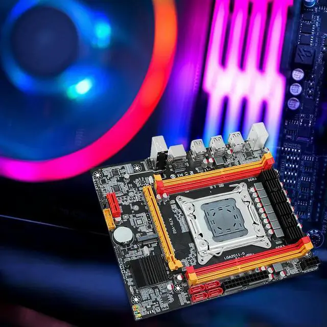 Alt view image 2 of 3 - X79 Mainboard PCI-E 16X LGA 2011 PC Motherboard 4*SATA2.0 Interface 6*USB2.0 Interface Fit for CPU E5 2600/ 2689/2690/2670