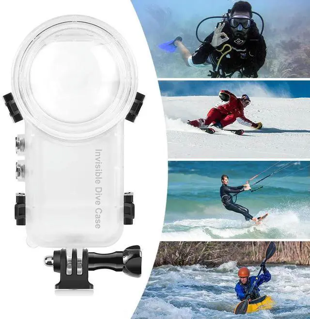 Alt view image 2 of 3 - Waterproof Case Diving Case Underwater Diving Housing Shell for X4 Accessories