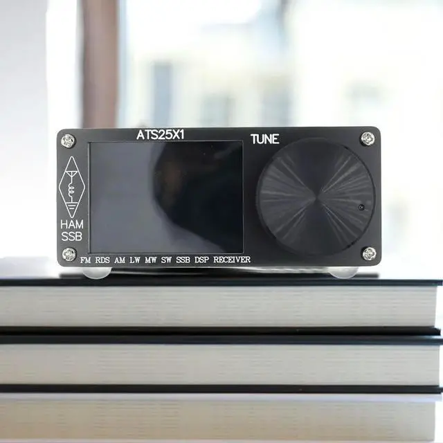 Alt view image 2 of 3 - ATS25X1 Full-Band DSP Radio Receiver FM Receiver Si4732 Chip Digital Radio 2.4inch Touch Screen Built in with Antenna