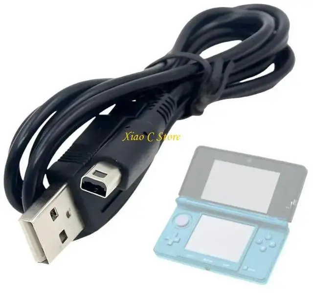 Alt view image 6 of 7 - Portable Travel Charging Cable Cord for 3DS XL/LL Portable Handheld Game Console USB Power Wire Support Data Transfer