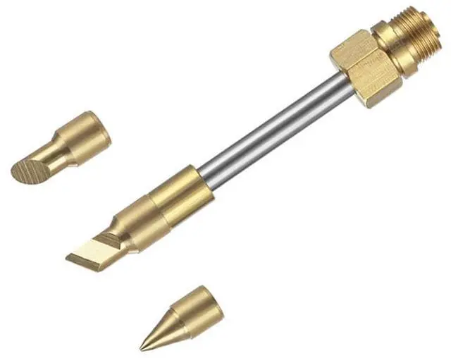 Alt view image 5 of 7 - 510 Interface Soldering Iron Tip USB Soldering Iron Tip Welding Tool 15W Cutter Head Horseshoe Shape Welding Tools