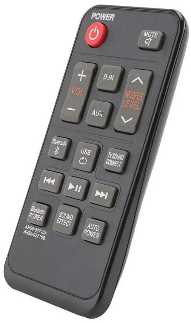 Alt view image 7 of 7 - Sound Bar Replacement Remote Control for Soundbar HW-JM25 HW-J250 HW-JM25/ZA HW-J250/ZA HWJM25 HWJ250