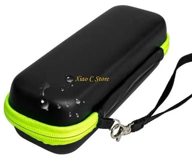 Alt view image 7 of 7 - Trimmers Organizers Pouch Small Carrying Solution Soft Velvet Lining Impact Resistant EVA Layer Suitable for Shavers