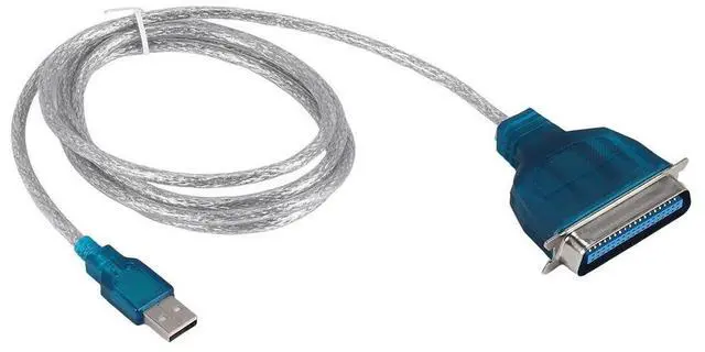 Alt view image 6 of 7 - USB to Parallel IEEE 1284 Printer Adapter Cable PC (Connect your old parallel printer to a USB port)